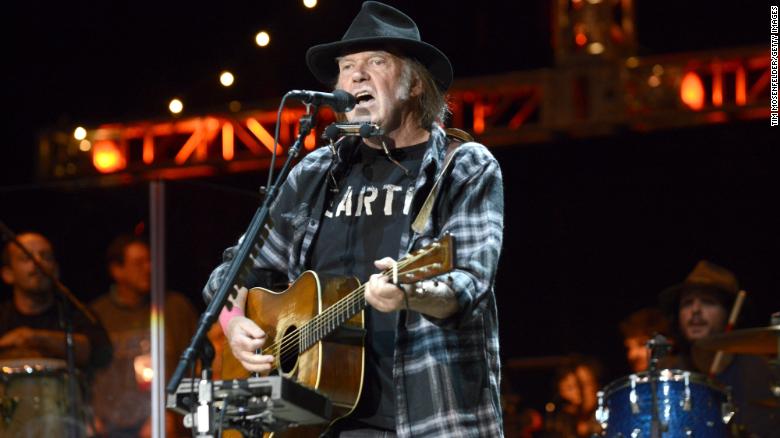 Spotify says it will remove Neil Young's music, volgens berigte