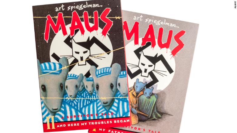 A Tennessee school board removed the graphic novel 'Maus,' about the Holocaust, テネシー州の教育委員会がグラフィックノベル「マウス」を削除しました