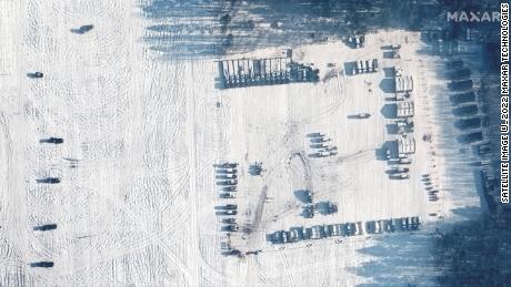 New satellite images show advanced Russian military deployments in Belarus