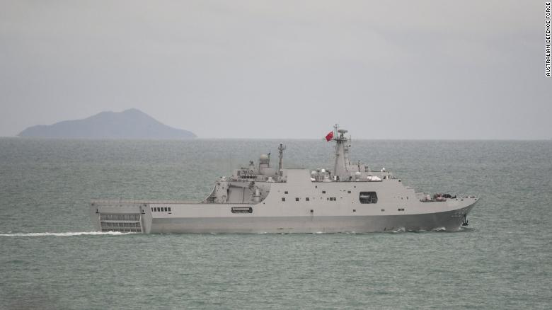 Australia says Chinese warship 'illuminated' one of its planes with a laser