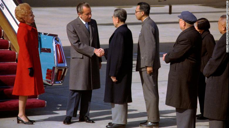 Fifty years after Nixon's historic visit to China, questions hang over the US-China future