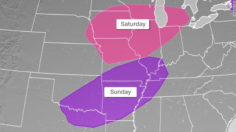 Weekend weather includes snow, tornadoes and critical fire threat