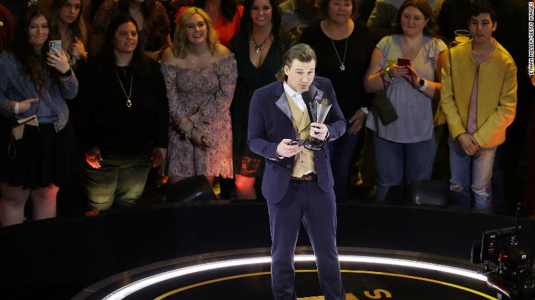 Morgan Wallen wins ACM album of the year after being banned