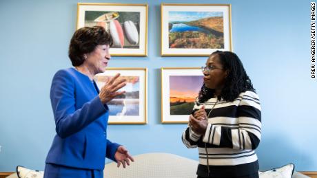 Susan Collins signals Biden Supreme Court pick could win her vote after &#39;productive&#39; meeting
