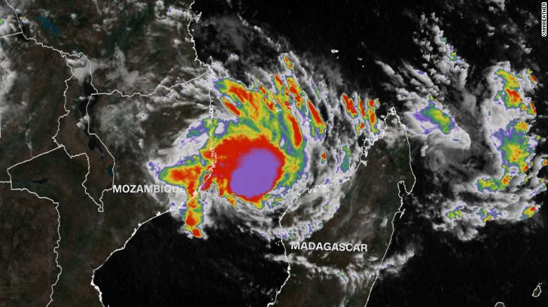 Tropical Cyclone Gombe is due to rapidly intensify before bringing parts of Mozambique several months' worth of rain over just a few days