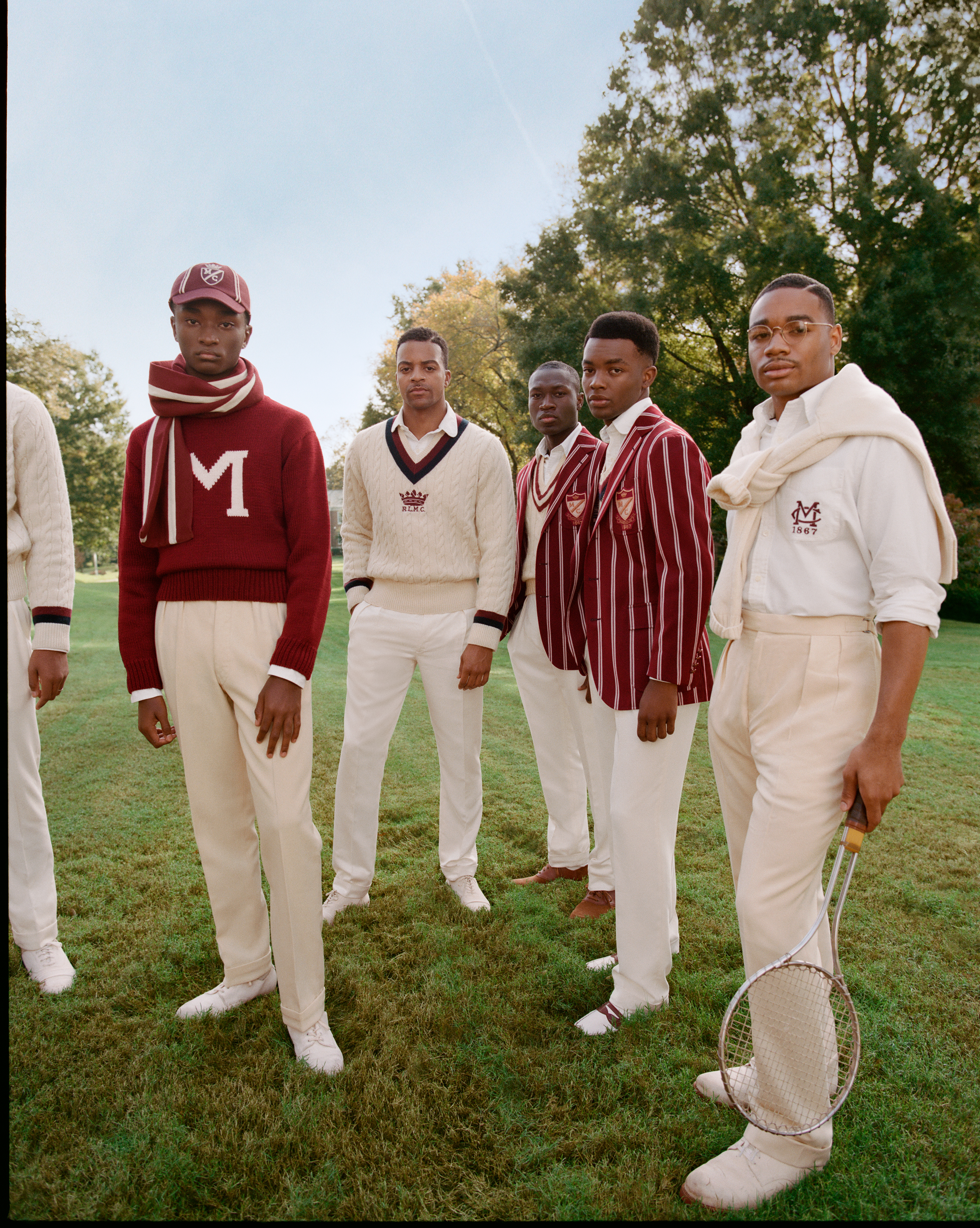 khaki pants and polo shirt