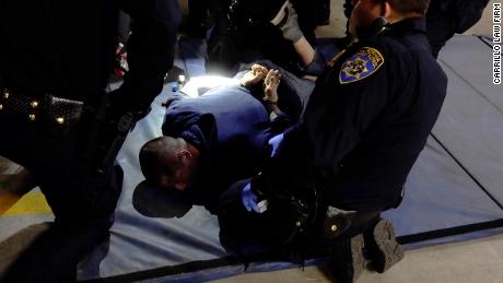 Recently unsealed video shows California man screaming &#39;I can&#39;t breathe&#39; before dying in police custody after 2020 traffic stop