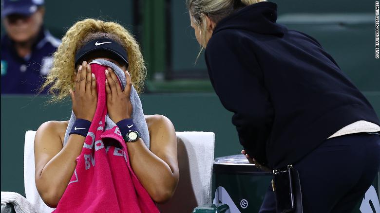 Naomi Osaka wins first match since heckling incident, says she started talking to a therapist after Indian Wells