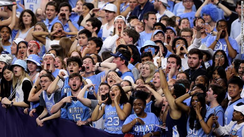 Several people injured during celebrations in Chapel Hill following UNC's Final Four win over Duke