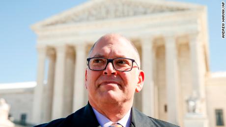 Jim Obergefell in 2015. Al tempo, he said that he hadn&#39;t thought about being one of the most visible figures in the marriage-equality movement. He just wanted to marry the love of his life.