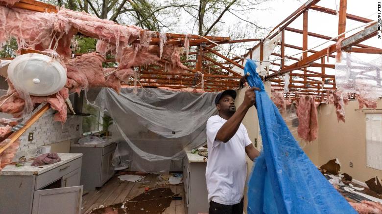 Triple-threat storm is potentially bringing more strong winds, tornadoes and flooding to Southeast