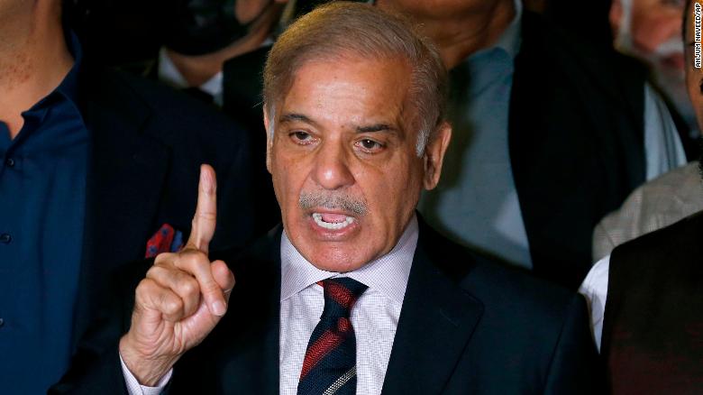 Pakistan's parliament votes in opposition leader Shehbaz Sharif as Prime Minister