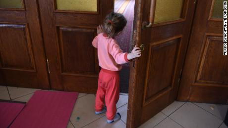 The last time Arina Matiushenkova, 3, was in Lviv station she had just fled home with her mother, Yana. After struggling to settle into Poland, they left. &quot;It was hard for Arina ... At home, I think it will be much easier,&quot; Yana said.