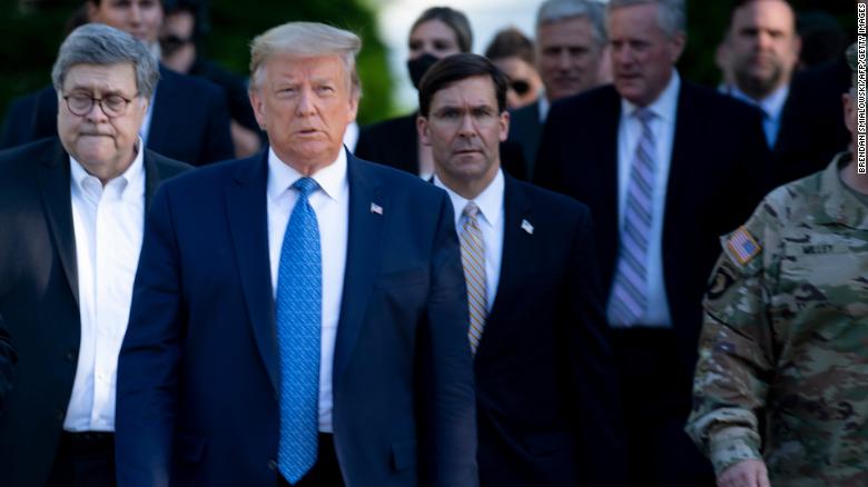 los 9 most outlandish lines from Donald Trump's response to Mark Esper's book
