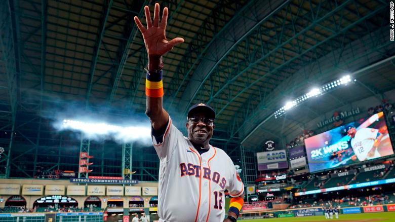 Dusty Baker becomes first Black MLB manager to win 2,000 Giochi