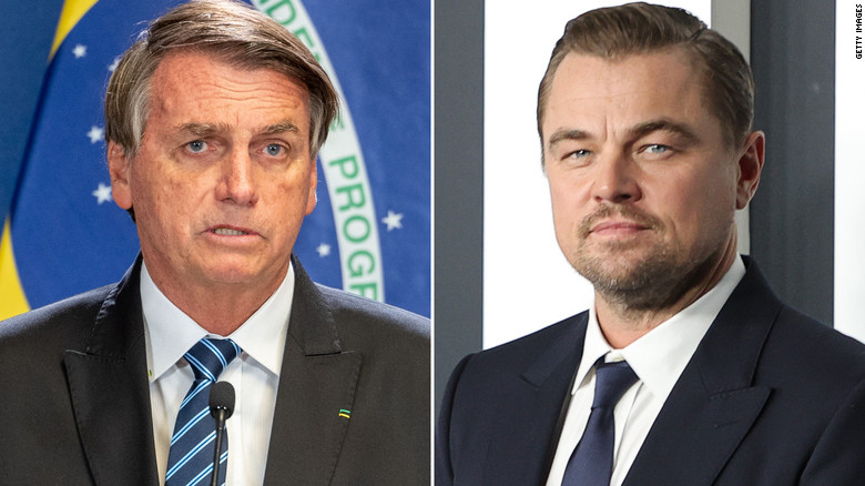 Brazil president lashes out at Leonardo DiCaprio after actor tweets about Amazon rainforest protection