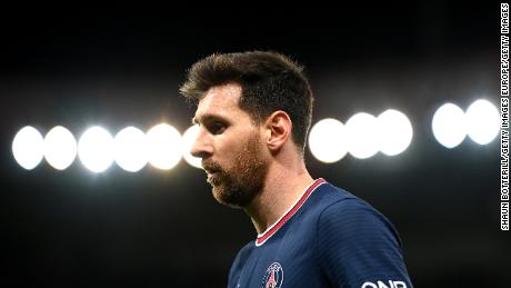 Messi has had a disappointing debut season at PSG.