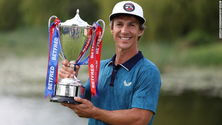 Olesen clinches dramatic British Masters victory with stunning eagle-birdie finish