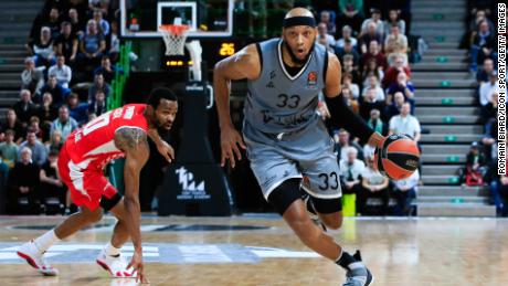 Payne of Lyon and Kevin Punter of Belgrade during the Euroleague match between ASVEL and Crvena Zvezda on January 10, 2020 in Villeurbanne, 프랑스.