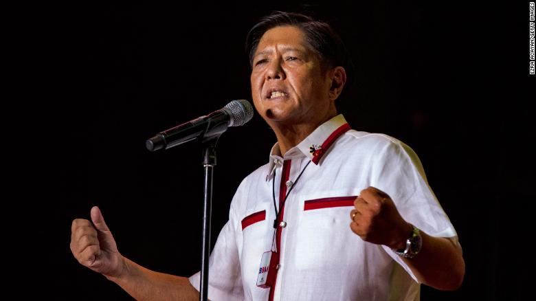 Marcos Jr asks world not to judge him by his family's past as he claims victory in Philippines election