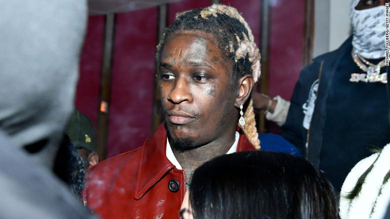 Lyrics from Young Thug's songs are being used as evidence in his gang indictment