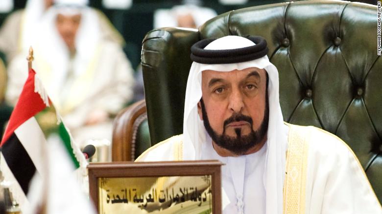 셰이크 칼리파 빈 자이드 알 나흐얀 UAE 대통령, 노년으로 별세 73