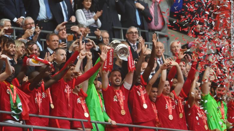 Liverpool wins FA Cup final after beating Chelsea in nerve-racking penalty shootout