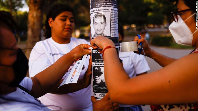 Sobre 100,000 people officially missing or disappeared in Mexico