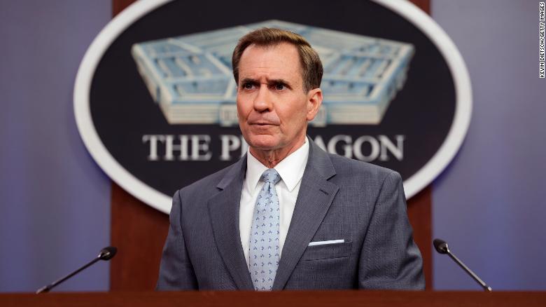 Pentagon spokesman John Kirby moving to the White House