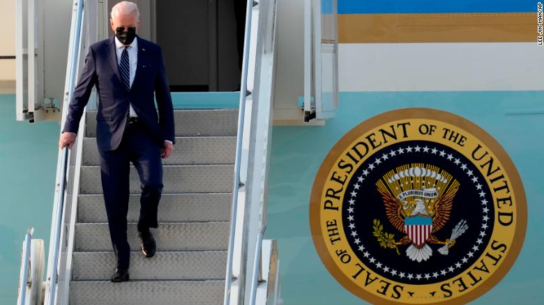 Flying the Ukraine aid bill to South Korea for Biden's signature isn't unheard of. It also may not be totally necessary.
