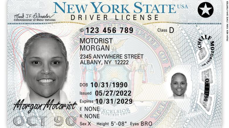 New Yorkers can now choose an 'X' gender marker on their state IDs