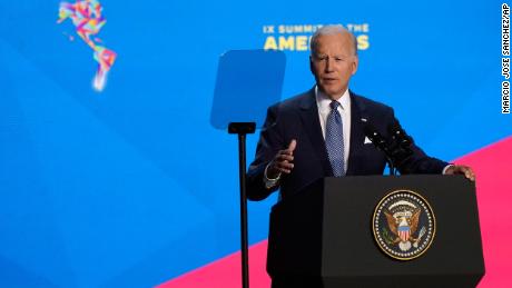 Biden watches as Latin American leaders criticize his decision to exclude some nations from Summit of the Americas