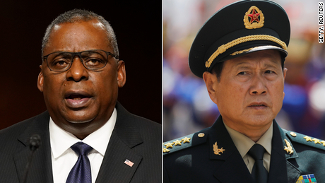 US and Chinese defense chiefs trade barbs over Taiwan at first face-to-face meeting