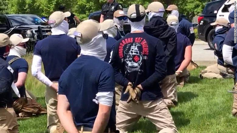 The 31 people arrested in Idaho have ties to a White nationalist group and planned to riot at a Pride event, police say. Here's what we know