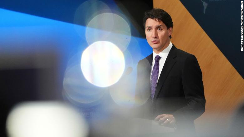 Justin Trudeau tests positive for coronavirus for a second time this year