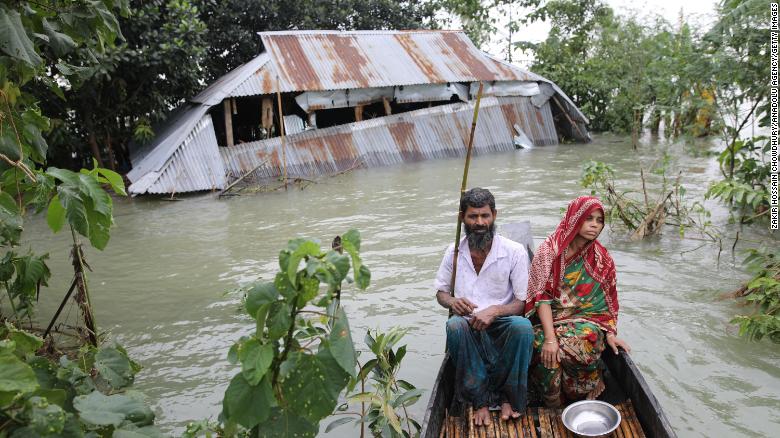 Millions impacted by monsoon flooding in Bangladesh and India