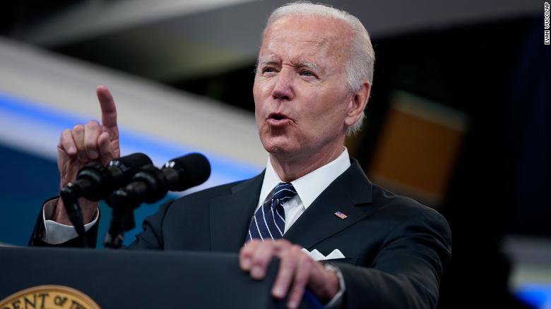 Biden says 'Roe is on the ballot' this fall as Democrats consider options on abortion rights