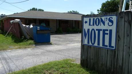 The incident occurred on Sunday at the Lion&#39;s Motel in Pensacola, Florida.