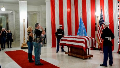 Last World War II Medal of Honor recipient to lie in honor at US Capitol