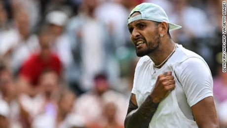 For the second time at this year&#39;s Wimbledon, Kyrgios had to go to five sets.