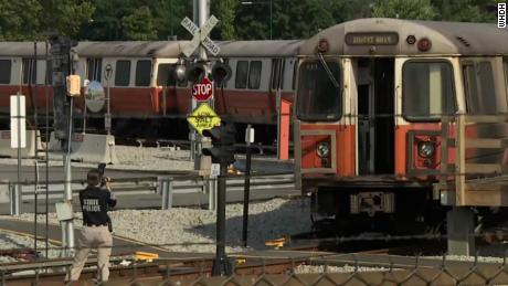 Fire on Massachusetts train prompts evacuation, rescue of passenger who jumped off bridge into river