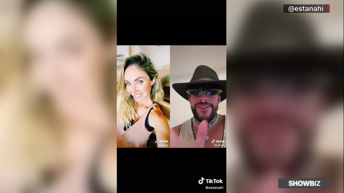 Anahí reacciona a video de Bad Bunny cantando uno de los éxitos de la