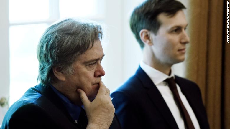Primo sulla CNN: Jared Kushner details West Wing 'war' with 'toxic' Steve Bannon in new book