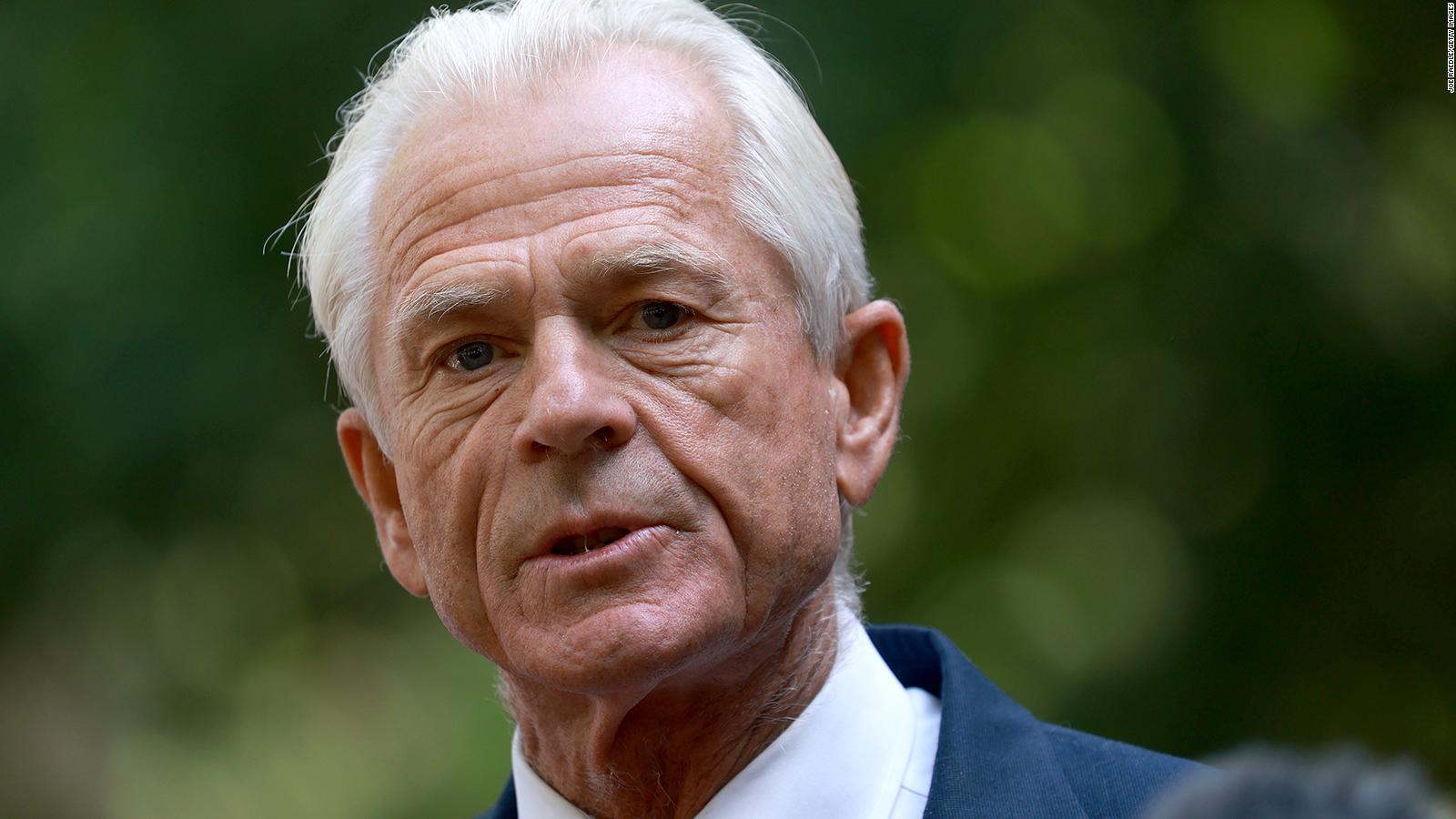 Justice Department sues former Trump adviser Peter Navarro for emails from his private account