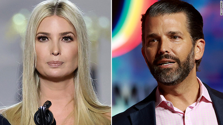Ivanka and Donald Trump Jr. sit for depositions as part of NY probe into Trump Organization's finances