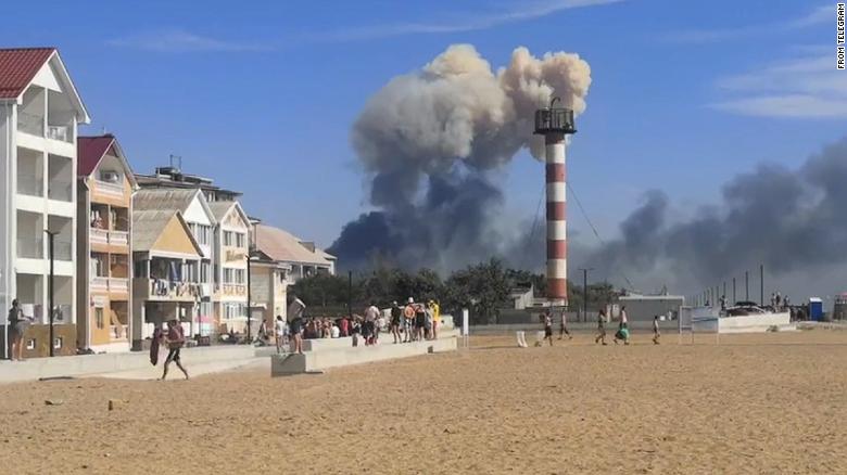 Ucrania estuvo detrás de tres explosiones en Crimea, dice el informe del gobierno ucraniano