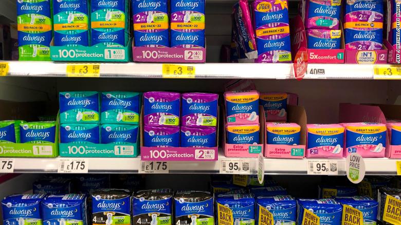 Vroue in Skotland het nou 'n wettige reg op gratis menstruele produkte