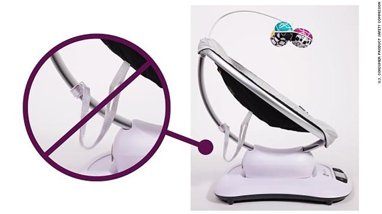 4moms recalls millions of baby swings and rockers