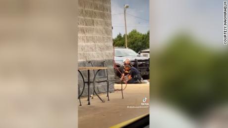 2 Arkansas deputies suspended and 1 officer on administrative leave after video posted of violent encounter with man outside store