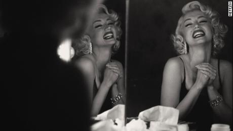 Ana de Armas stars as Marilyn Monroe in &quot;Blonde.&quot; 